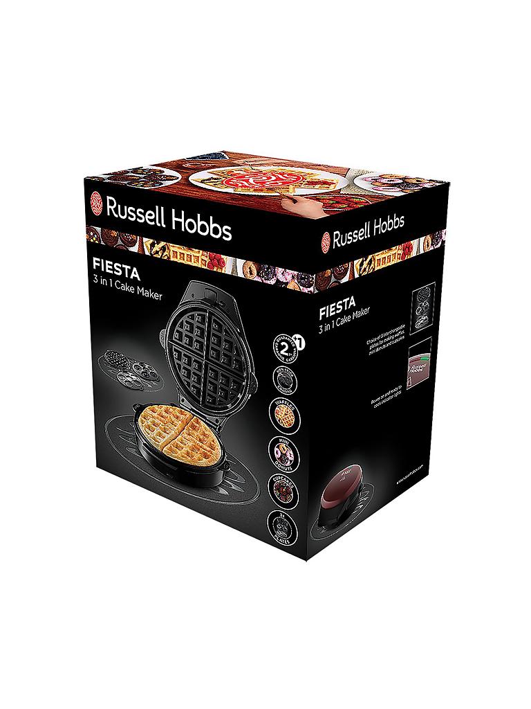 RUSSELL HOBBS | Fiesta 3 in 1 Waffeleisen 900W 24620-56 | schwarz