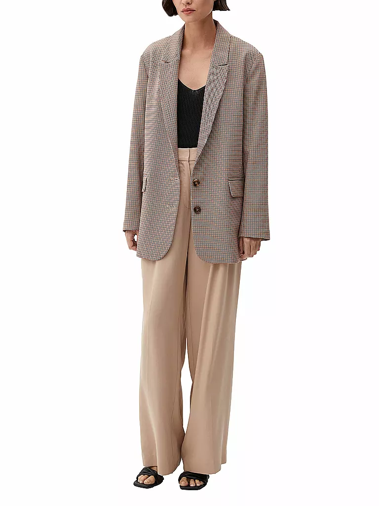 S.OLIVER BLACK LABEL | Blazer Boyfriend Fit | camel