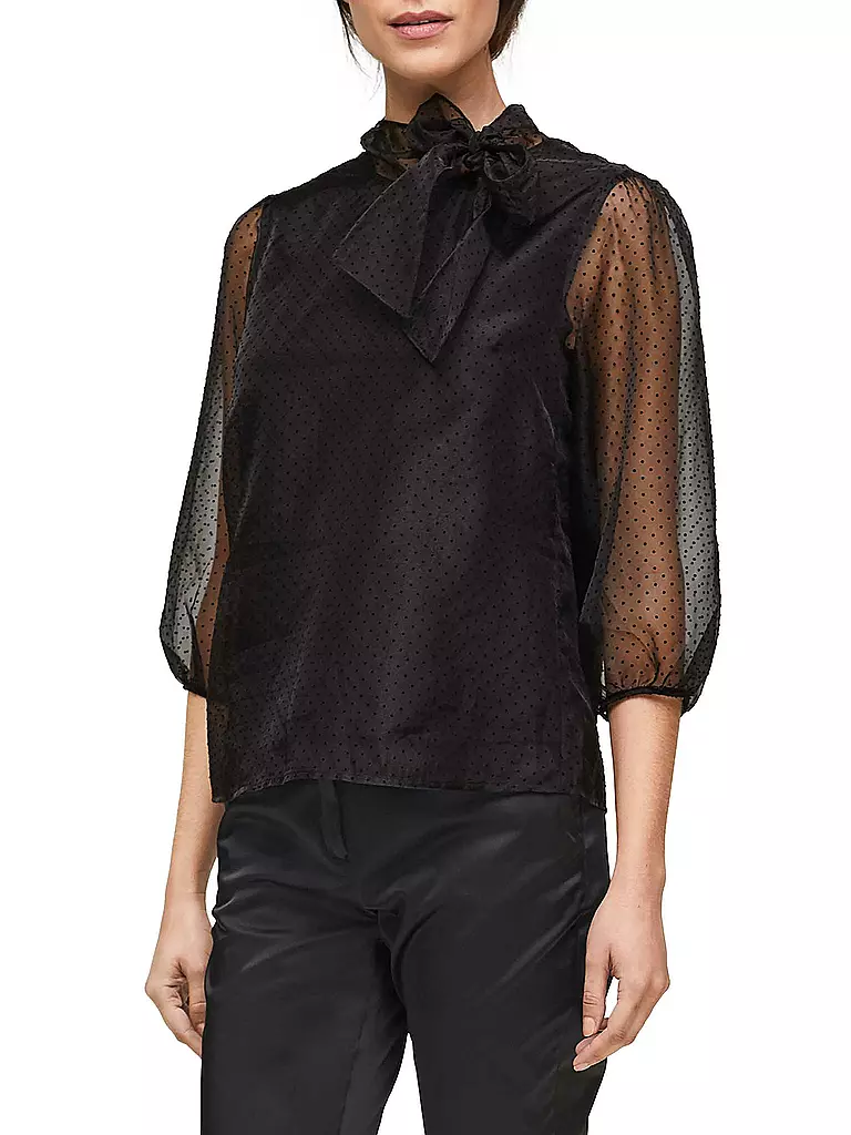 S.OLIVER BLACK LABEL | Bluse  | schwarz