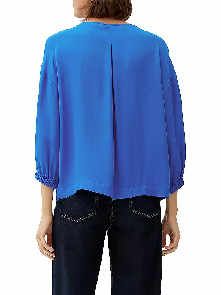 S.OLIVER BLACK LABEL | Bluse 3/4-Arm | blau