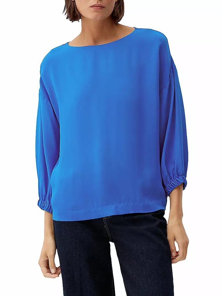 S.OLIVER BLACK LABEL | Bluse 3/4-Arm | blau