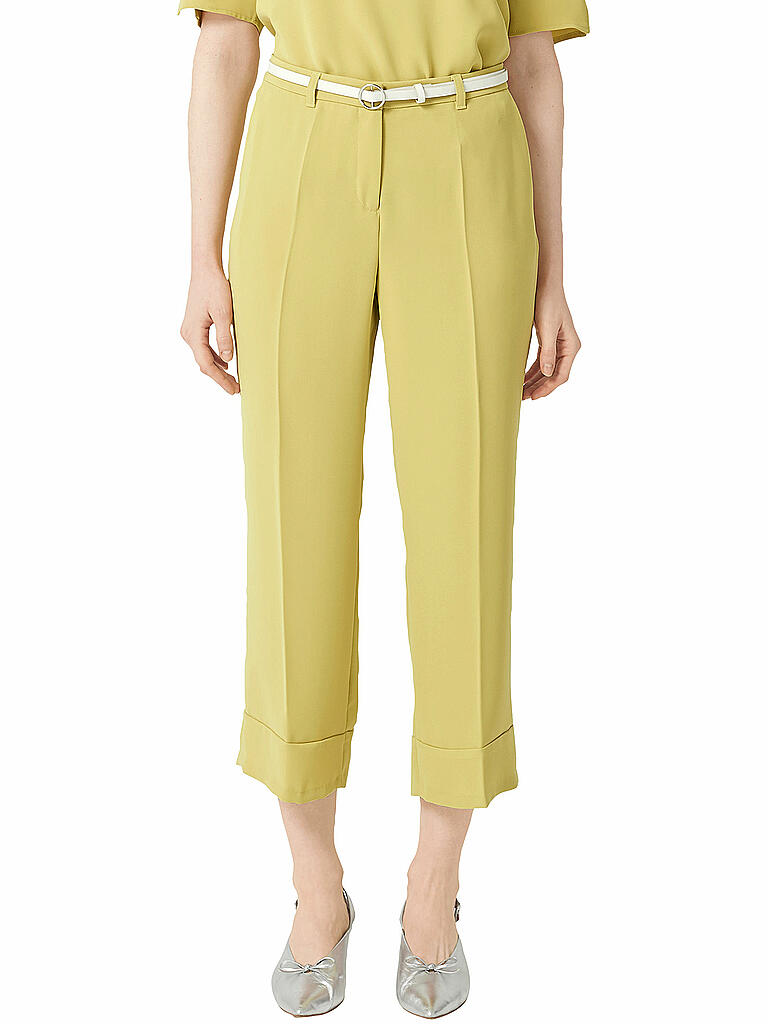 S.OLIVER BLACK LABEL | Culotte-Hose | gelb