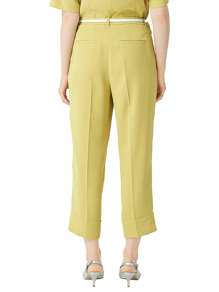 S.OLIVER BLACK LABEL | Culotte-Hose | gelb