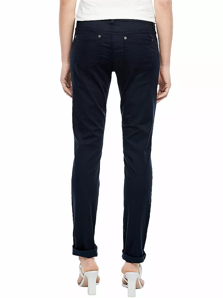S.OLIVER BLACK LABEL | Hose Skinny Fit " Sienna " | schwarz