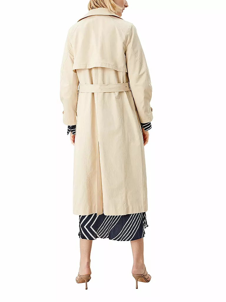 S.OLIVER BLACK LABEL | Mantel - Trenchcoat | gelb