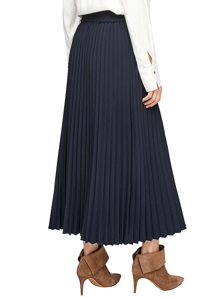 S.OLIVER BLACK LABEL | Plisseerock | blau