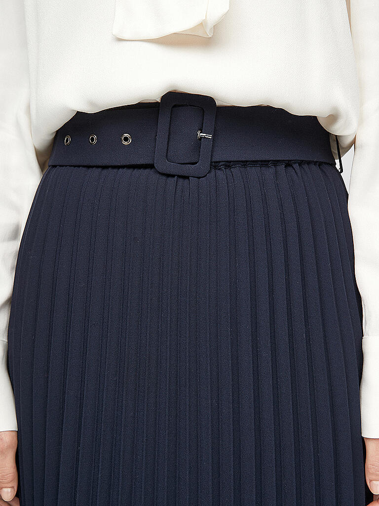 S.OLIVER BLACK LABEL | Plisseerock | blau