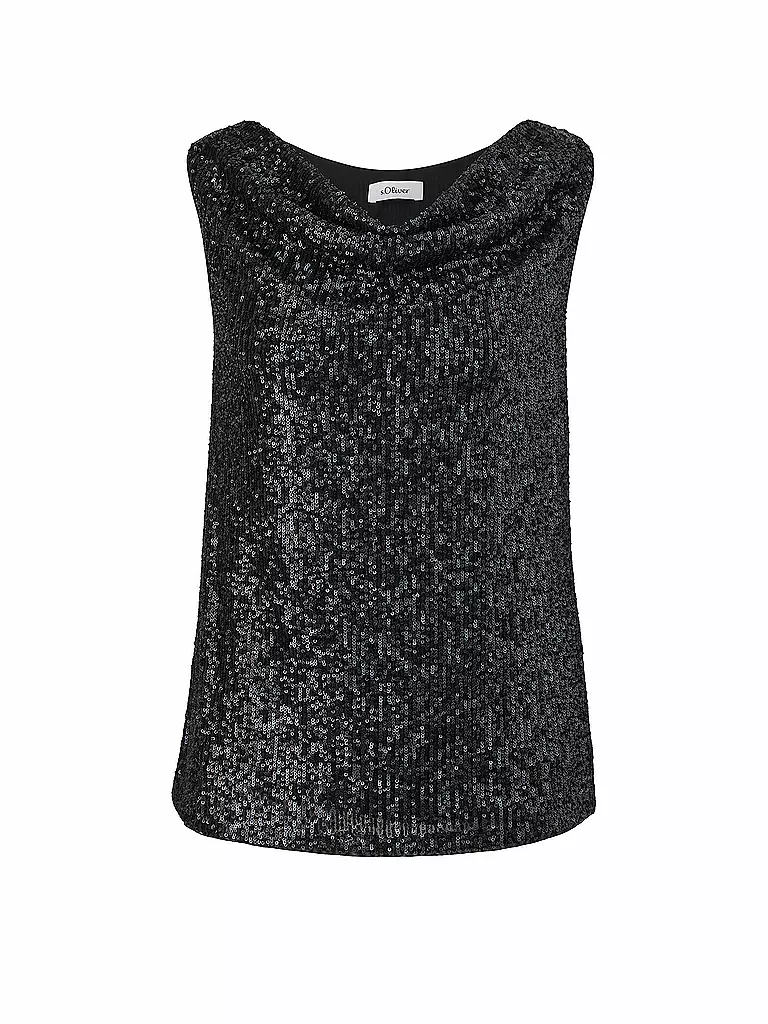 S.OLIVER BLACK LABEL | Top | schwarz