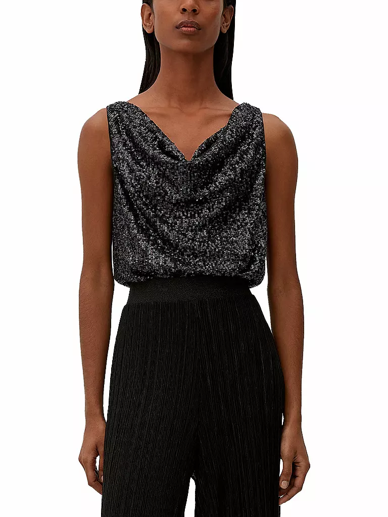 S.OLIVER BLACK LABEL | Top | schwarz