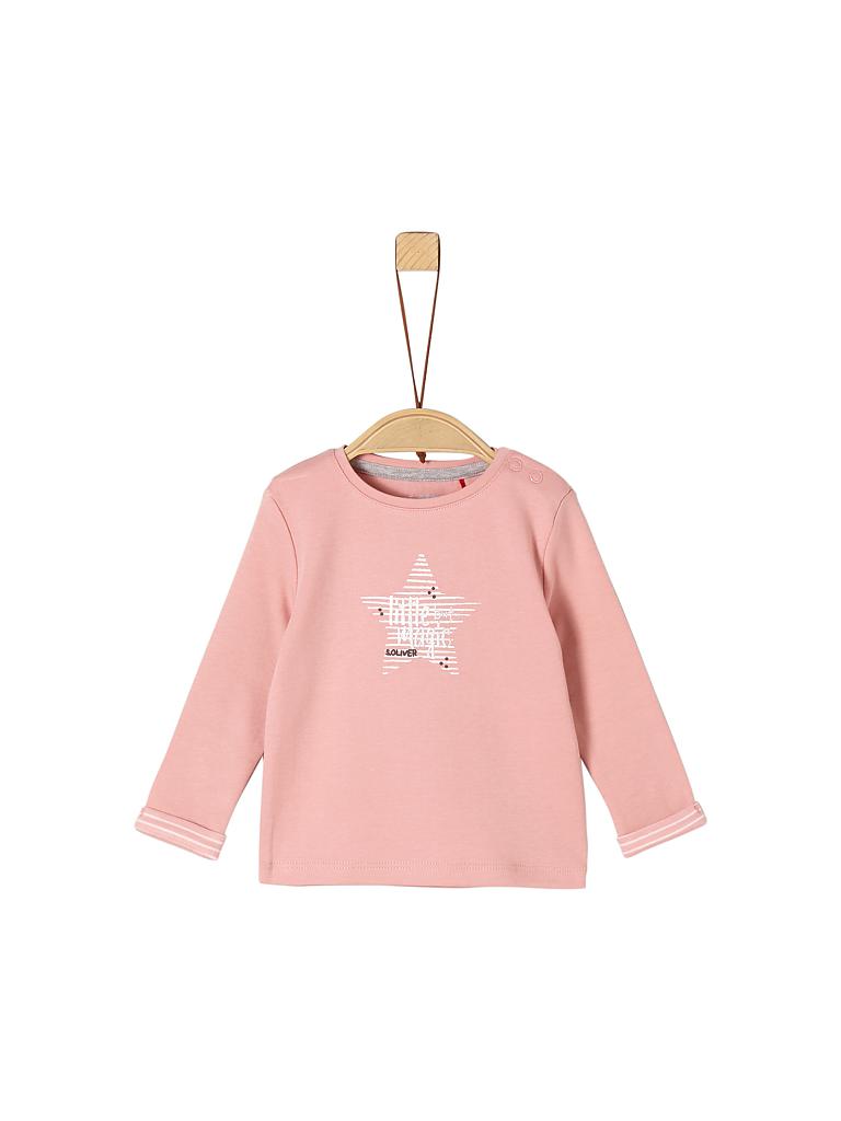 S.OLIVER |  Mädchen-Langarmshirt | rosa
