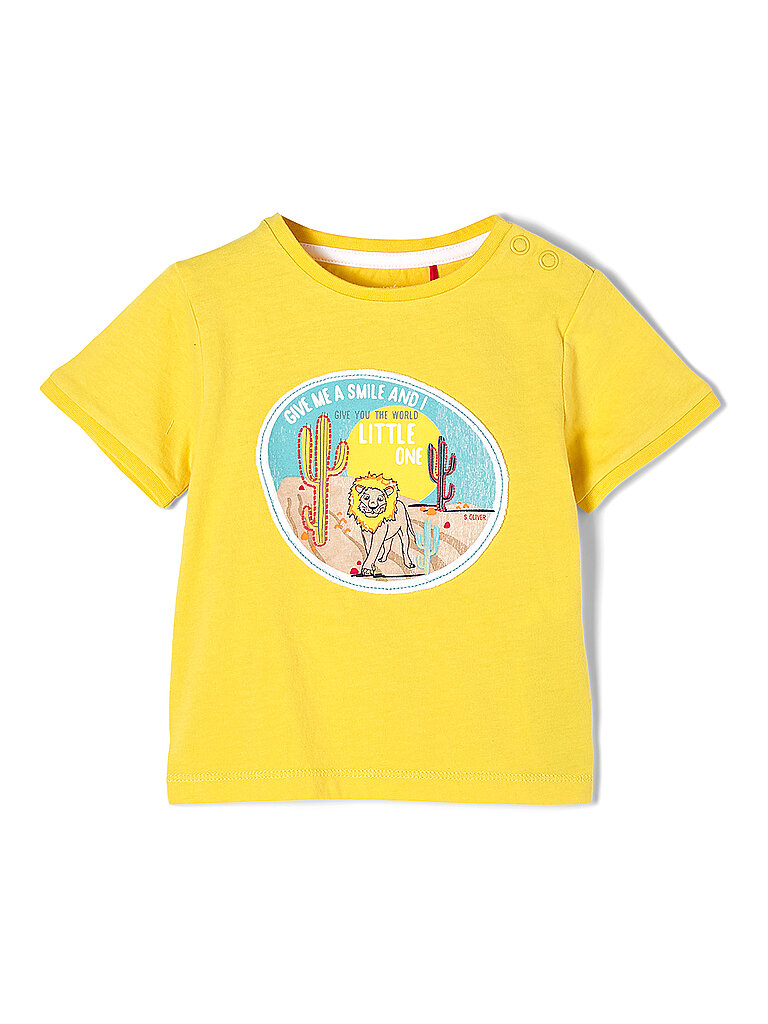 S.OLIVER Jungen T Shirt  gelb | 86