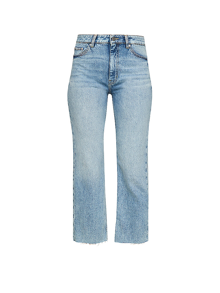 S.OLIVER Mom Jeans Regular Fit Highwaist blau | 38