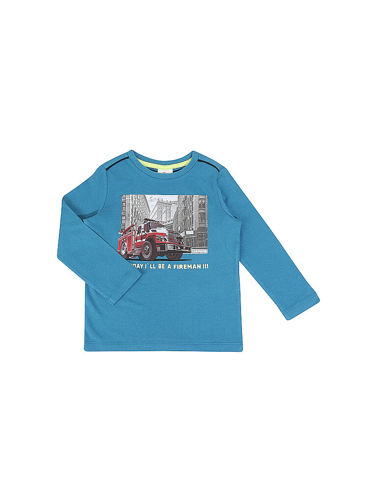 S.OLIVER Jungen Langarmshirt  petrol | 140