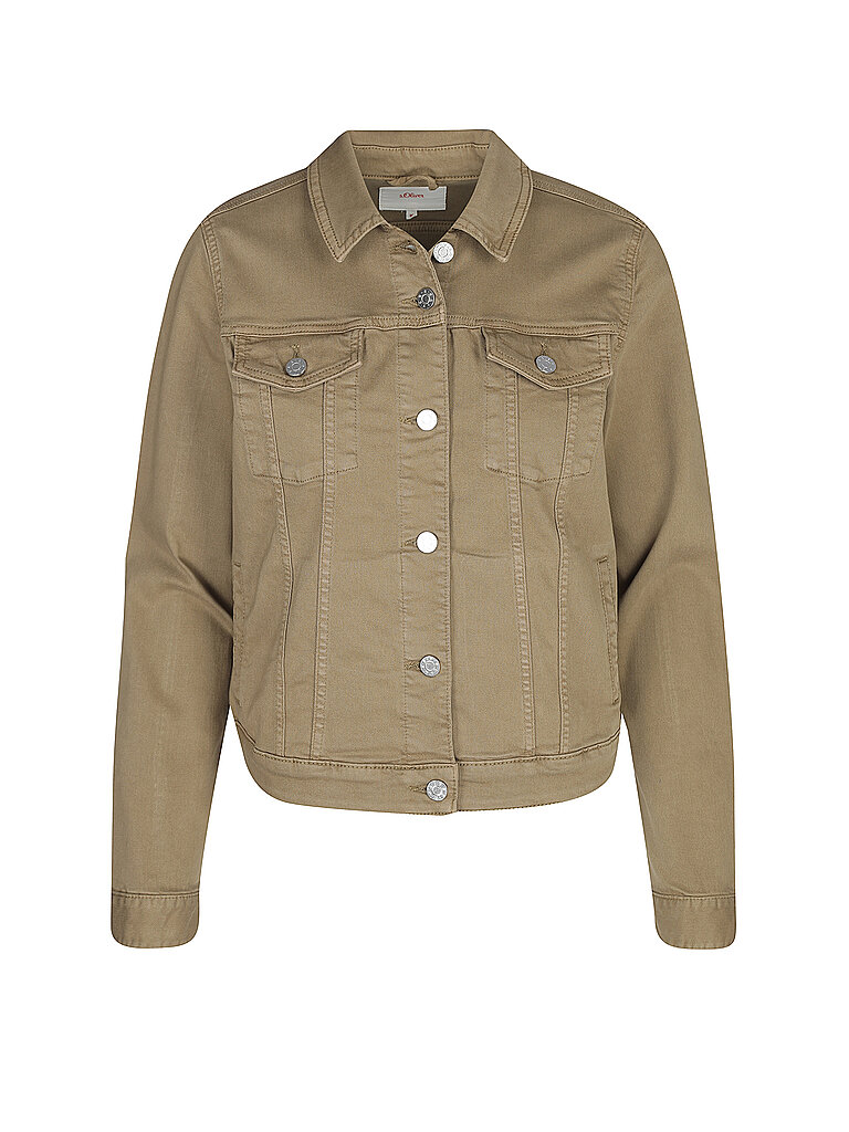 S.OLIVER Jeansjacke  braun | 42