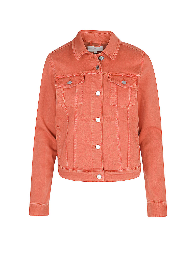S.OLIVER Jeansjacke  orange | 38