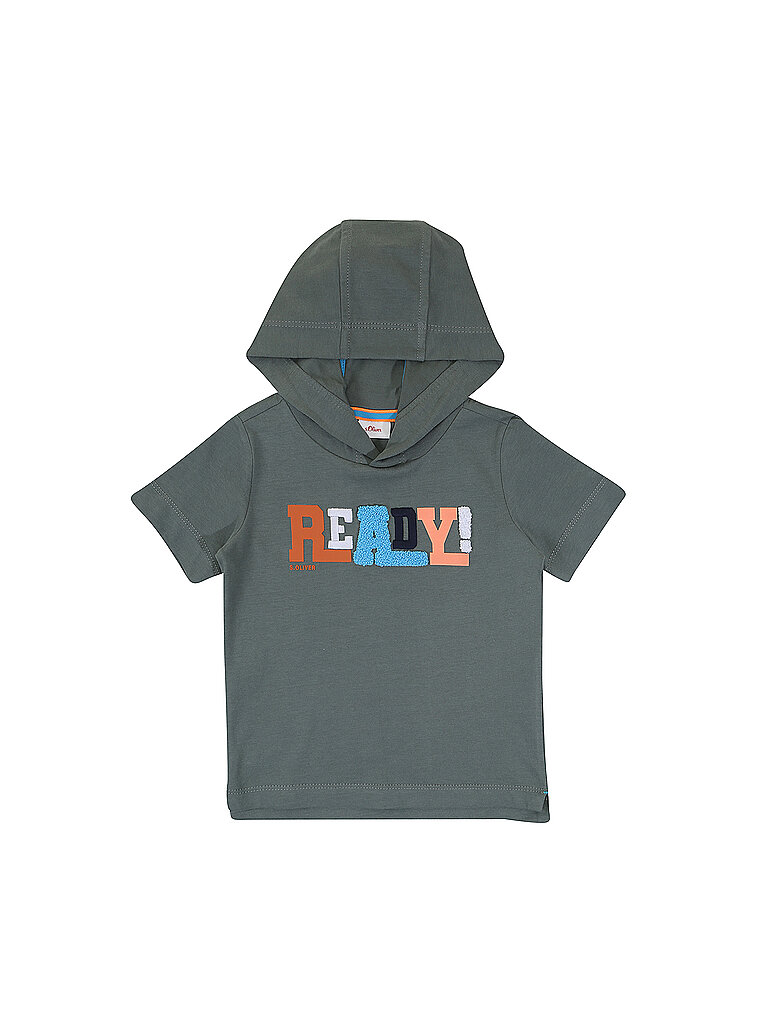 S.OLIVER Jungen T Shirt  dunkelgrün | 128-134