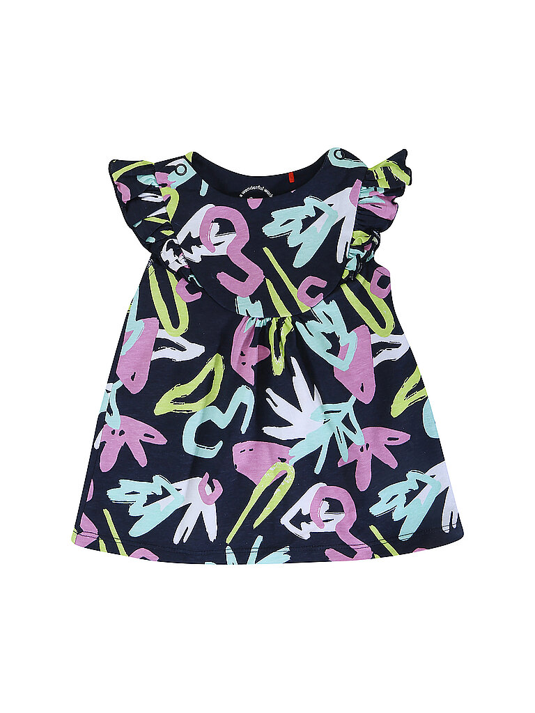 S.OLIVER Mädchen Kleid dunkelblau | 50-56
