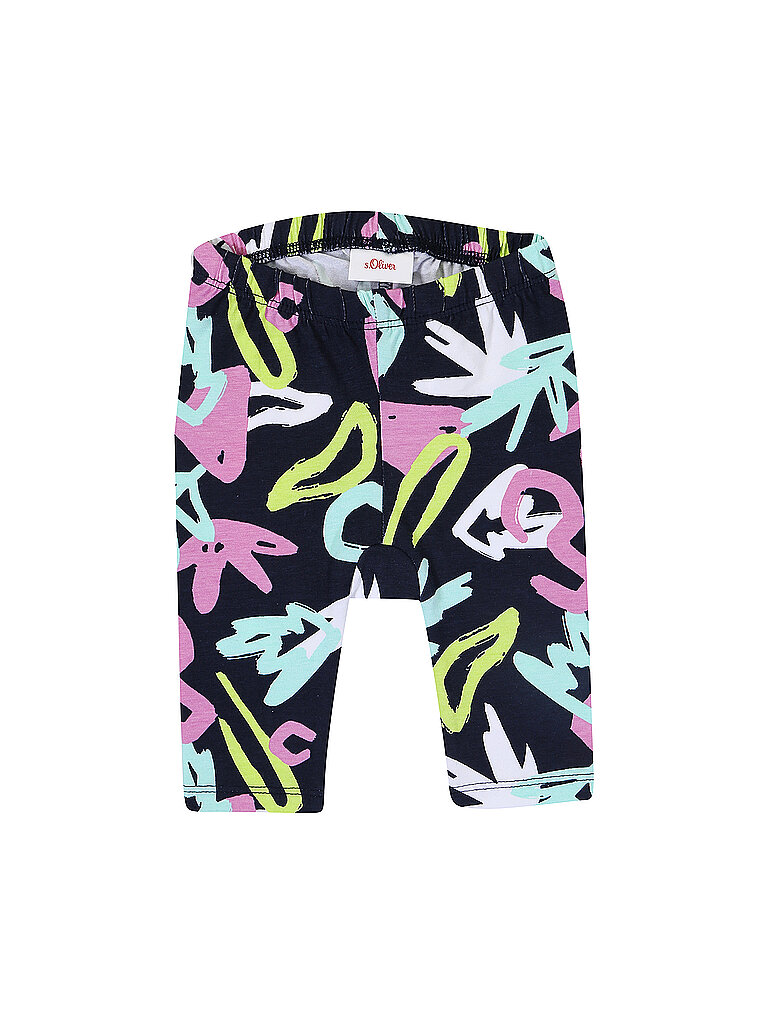 S.OLIVER Baby Mädchen Leggings dunkelblau | 62