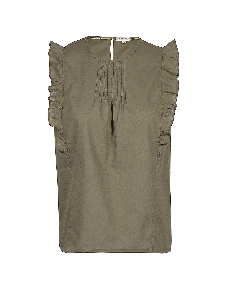 S.OLIVER Bluse olive | 40