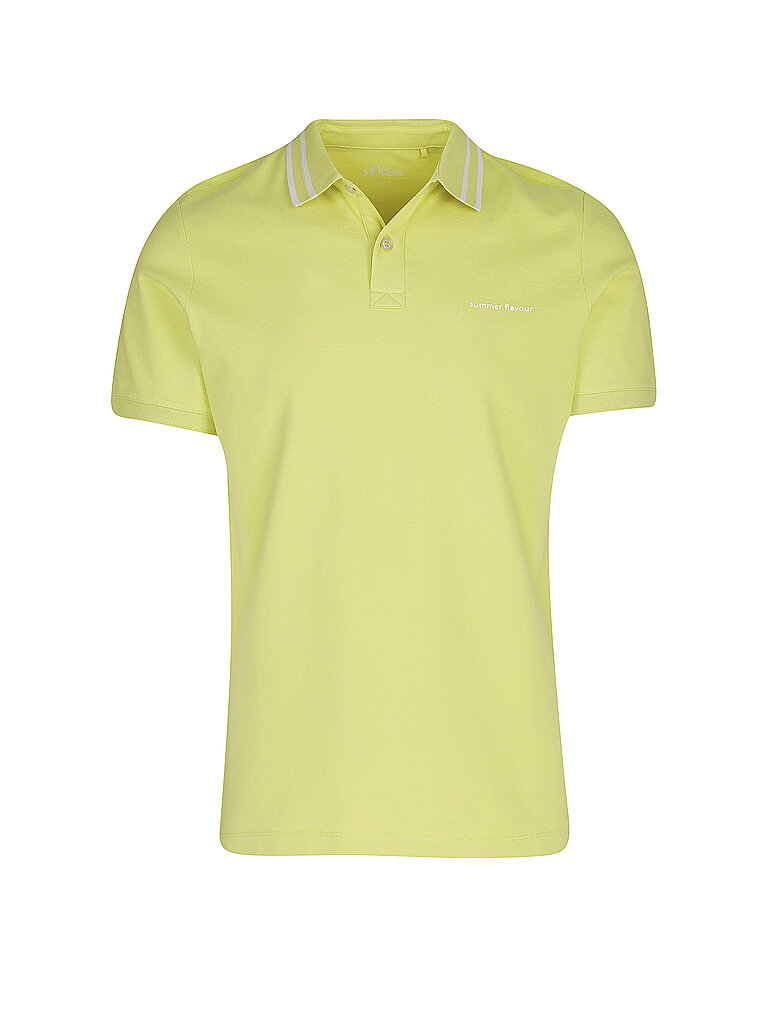 S.OLIVER Poloshirt gelb | S