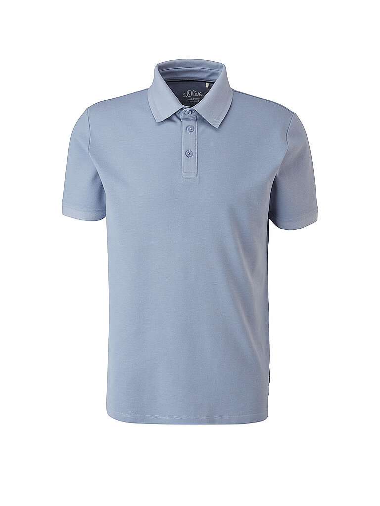 S.OLIVER Poloshirt blau | XXL