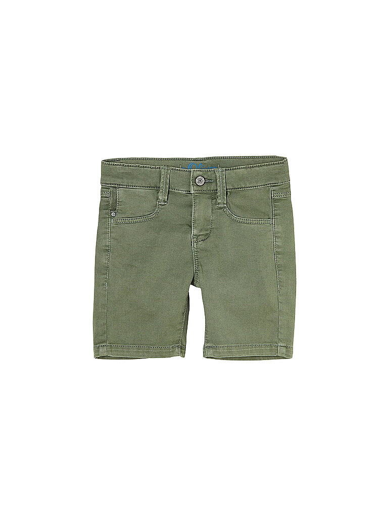 S.OLIVER Jungen Shorts Slim Fit olive | 116