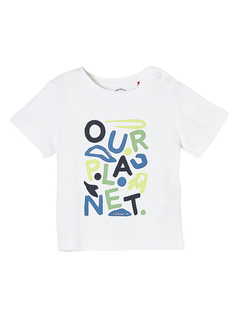 S.OLIVER Jungen T Shirt  weiß | 74
