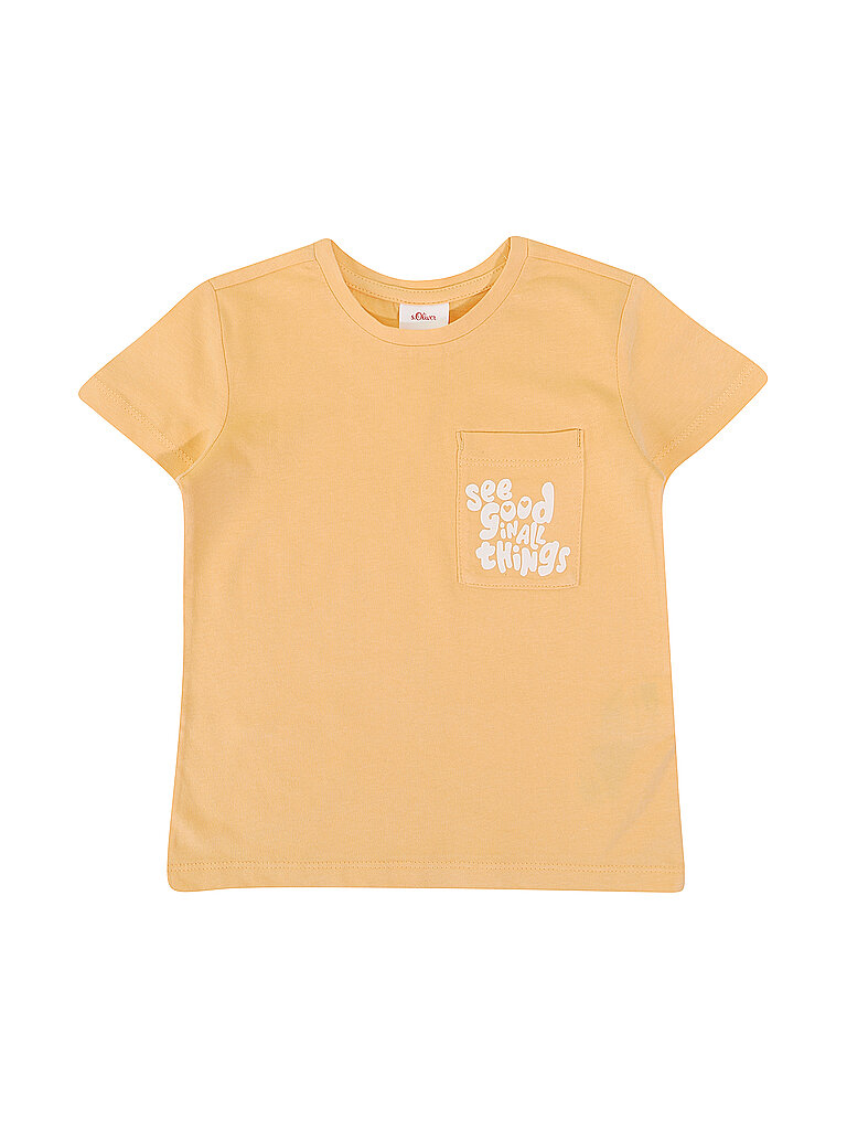 S.OLIVER Mädchen T Shirt  orange | 140