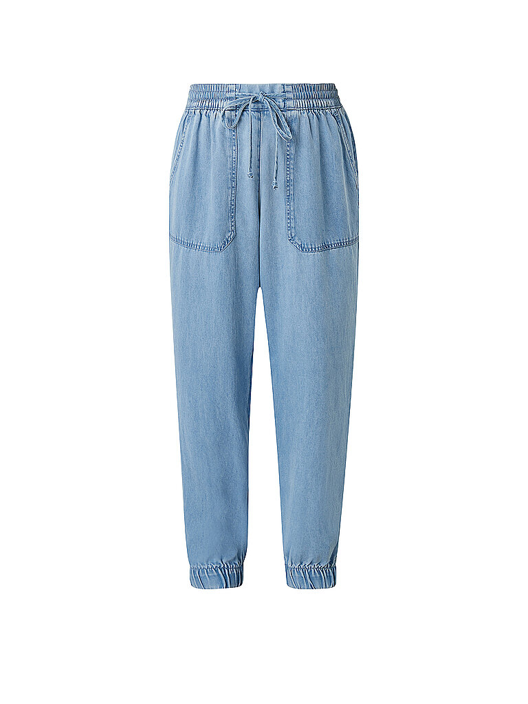 S.OLIVER Hose Jogging Fit 7/8 blau | 36/L28