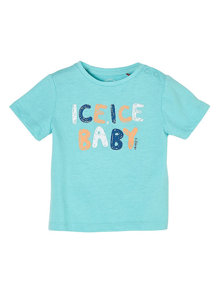 S.OLIVER Baby Jungen T-Shirt hellblau | 74