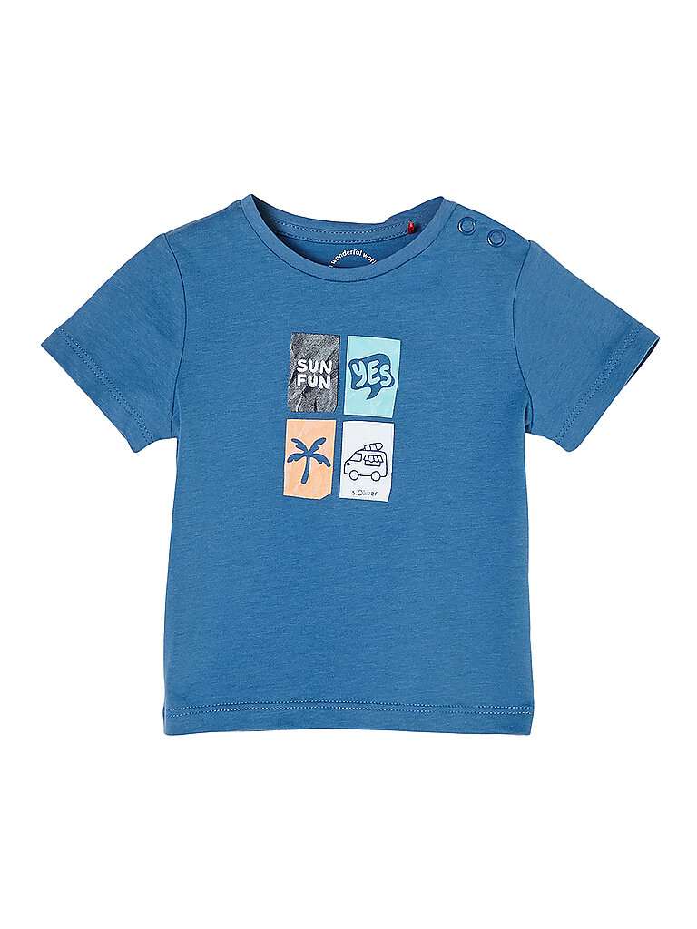 S.OLIVER Baby Jungen T-Shirt blau | 80