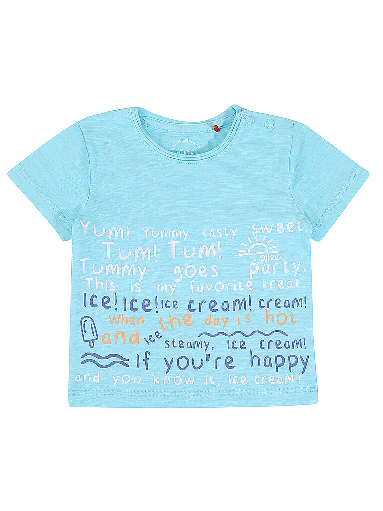 S.OLIVER Baby Jungen T-Shirt hellblau | 68