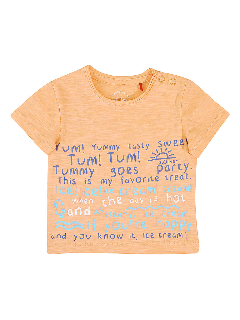 S.OLIVER Baby Jungen T-Shirt orange | 62