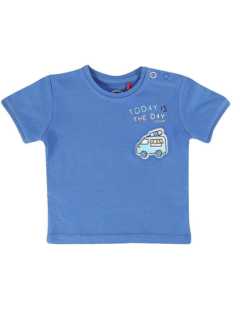S.OLIVER Baby Jungen T Shirt  blau | 68