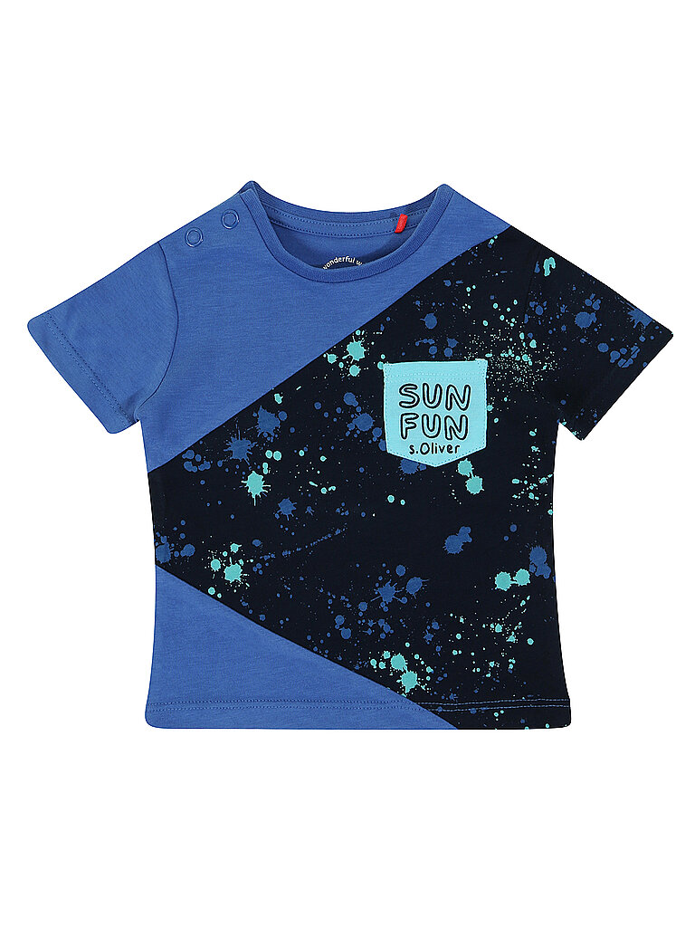 S.OLIVER Baby Jungen T Shirt  blau | 74