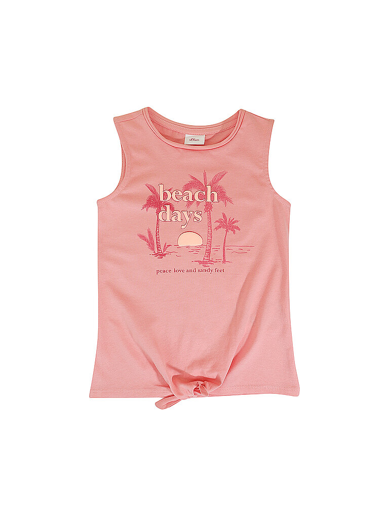 S.OLIVER Mädchen Top orange | 116-122