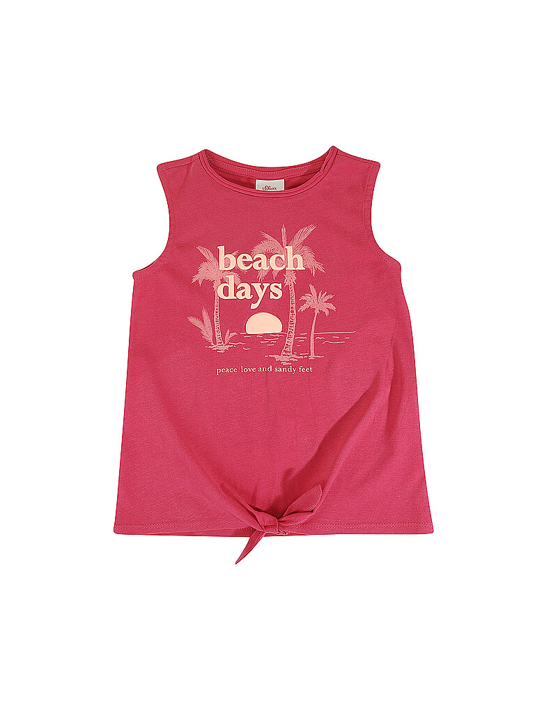 S.OLIVER Mädchen Top pink | 116-122