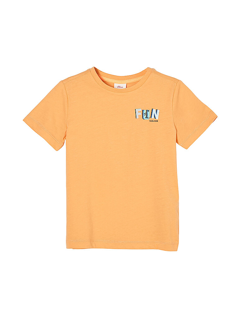 S.OLIVER Jungen T-Shirt orange | 140