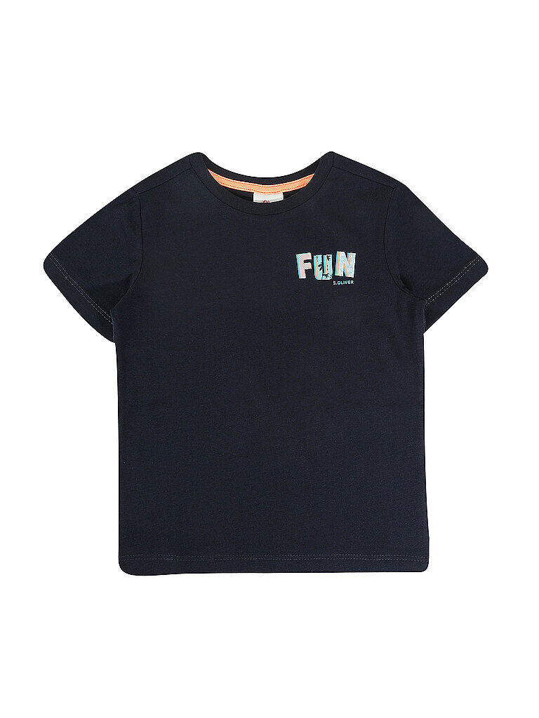 S.OLIVER Jungen T-Shirt  dunkelblau | 116-122
