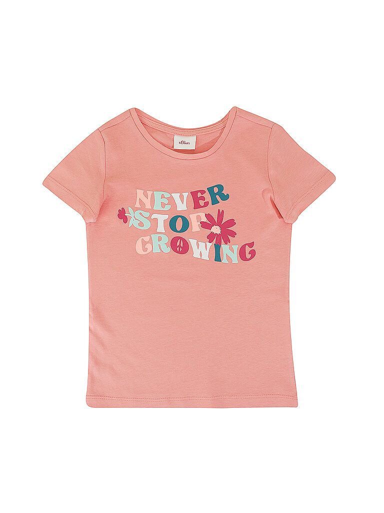 S.OLIVER Mädchen T-Shirt rosa | 128-134