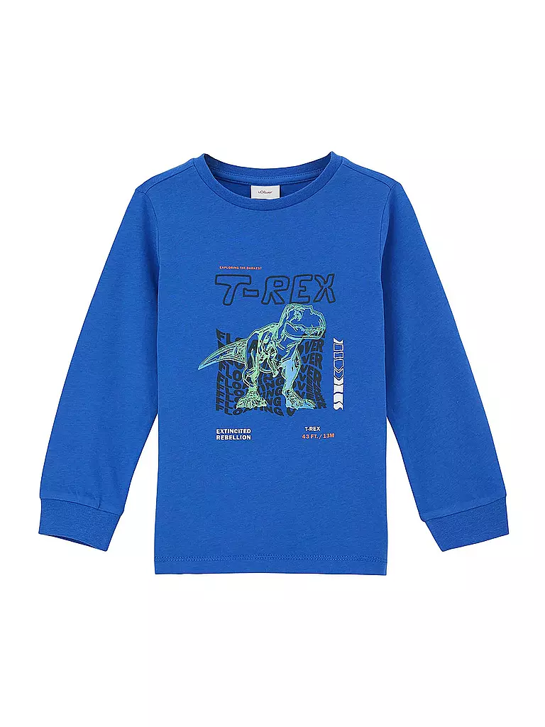 S.OLIVER Jungen Langarmshirt blau