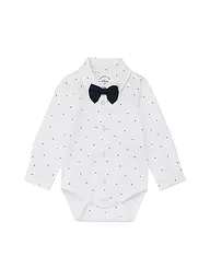S.OLIVER | Baby Hemd Body  | weiss
