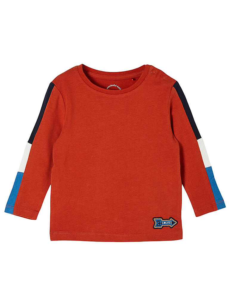 S.OLIVER | Baby Jungen Langarmshirt | orange