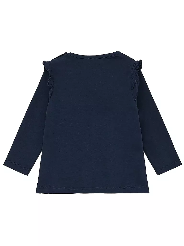 S.OLIVER | Baby Langarmshirt  | dunkelblau