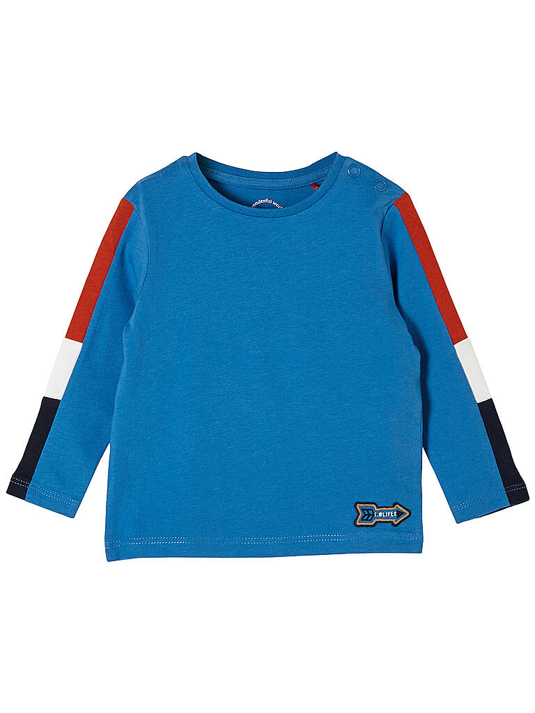 S.OLIVER | Baby Langarmshirt | blau