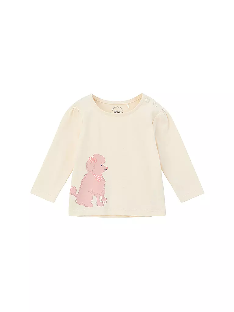 S.OLIVER | Baby Langarmshirt | beige