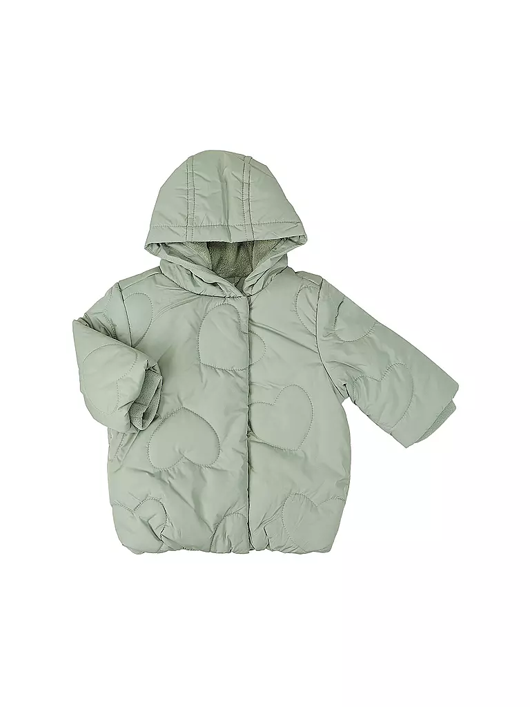 S.OLIVER | Baby Mädchen Steppjacke | dunkelgrün