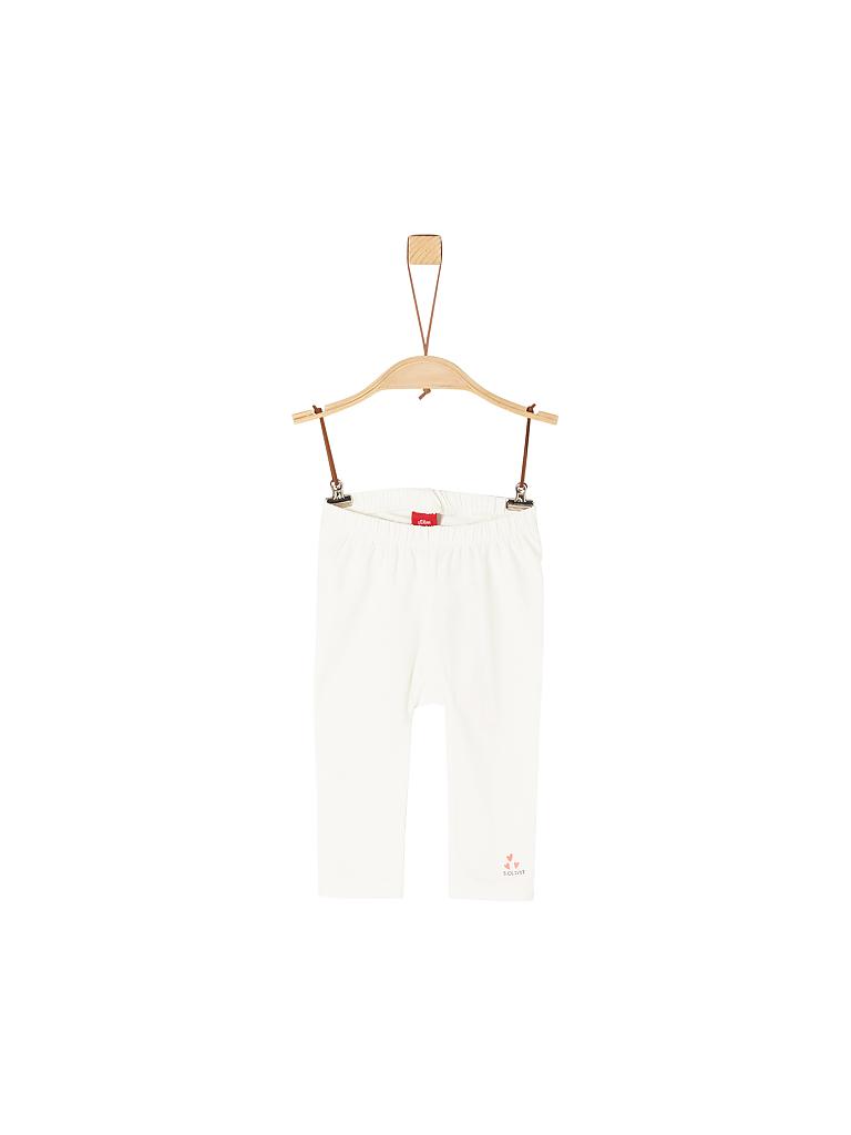 S.OLIVER | Baby Mädchen-Leggings Regular-Fit | weiß