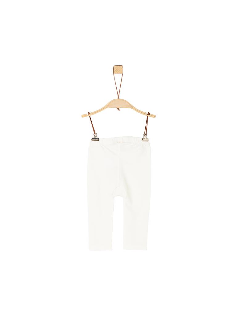 S.OLIVER | Baby Mädchen-Leggings Regular-Fit | weiß