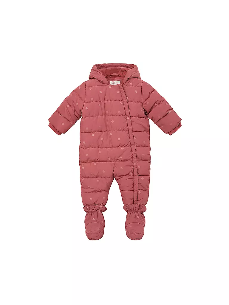 S.OLIVER | Baby Schneeanzug | rot